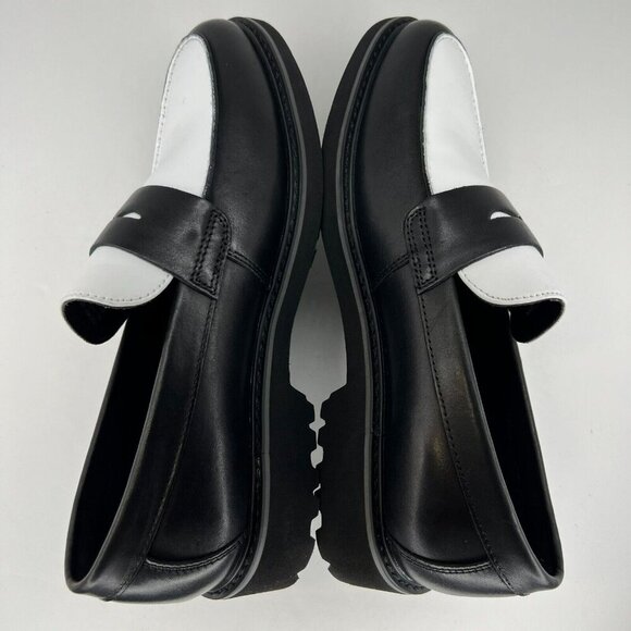 INC Mens Black 168756MN Vance Leather Penny Casual Slip-On Size 10M Loafer - Picture 7 of 10